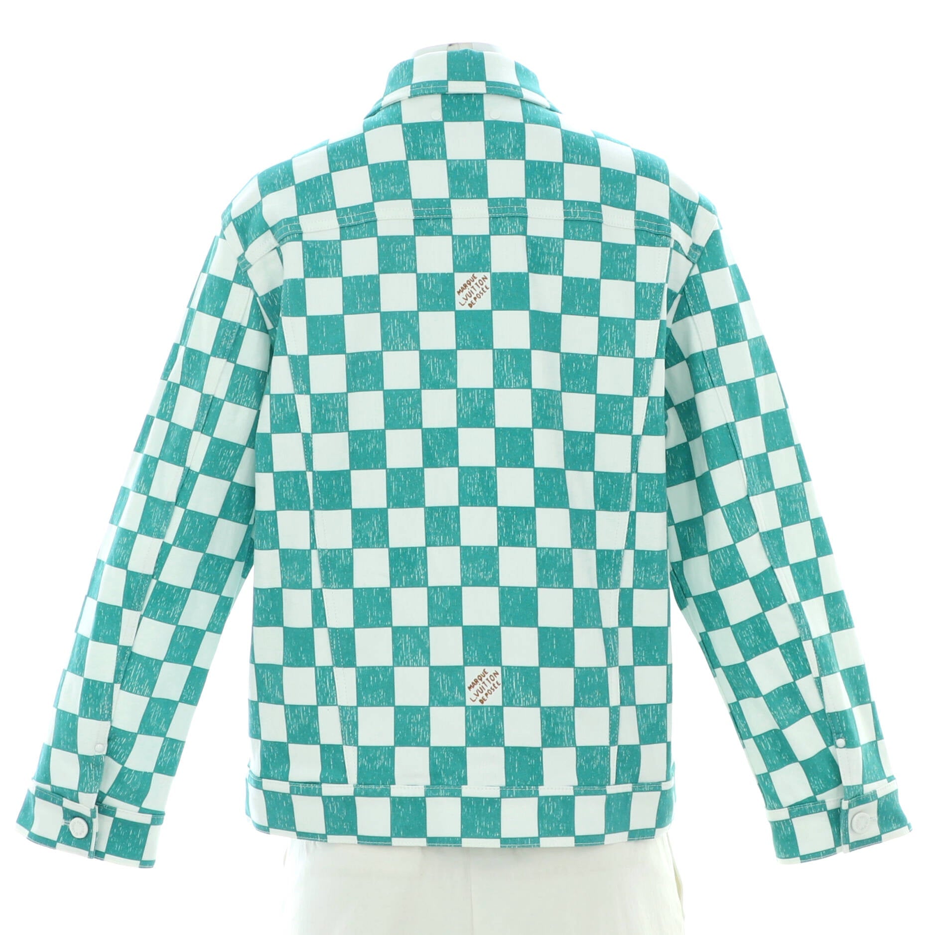 Women's Trucker Jacket Damier Denim