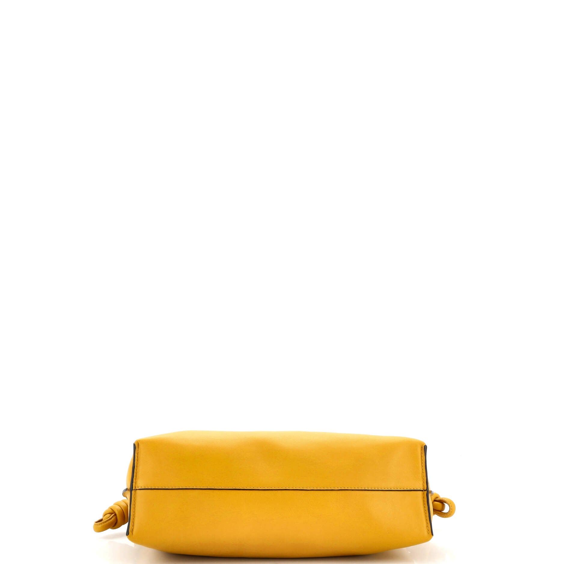 Flamenco Knot Clutch Leather Medium