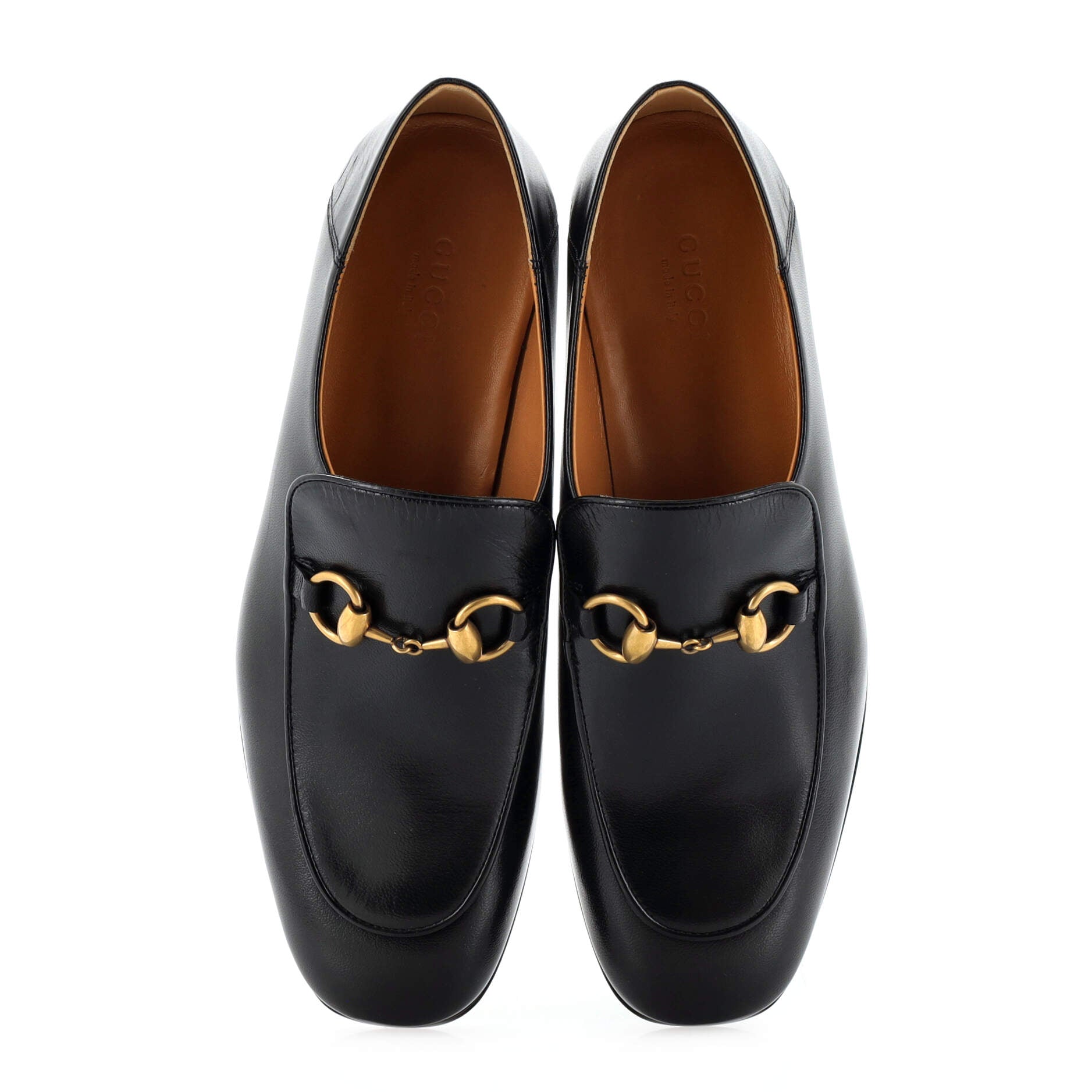 Women's Horsebit Mid-Heel Loafers Leather