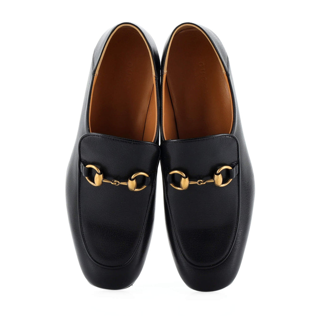 Women's Horsebit Mid-Heel Loafers Leather