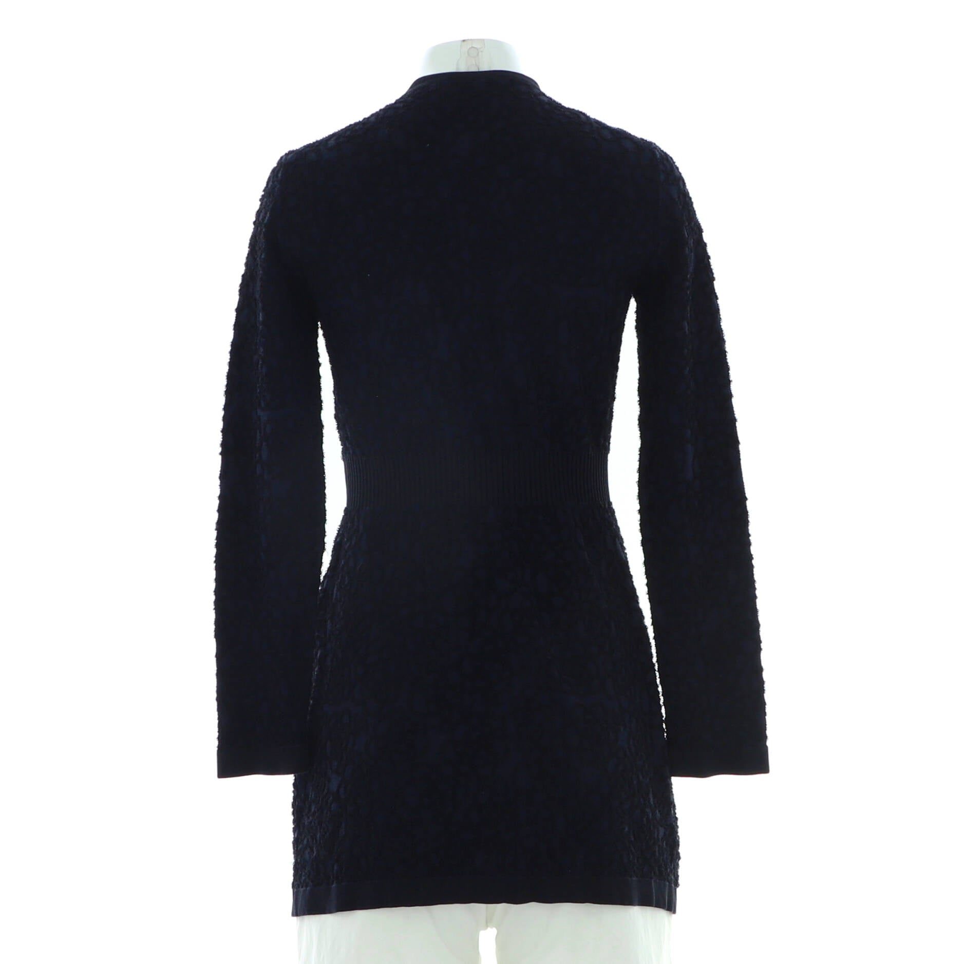 Women's Camellia Button Up Sweater Dress Cotton and Silk Blend