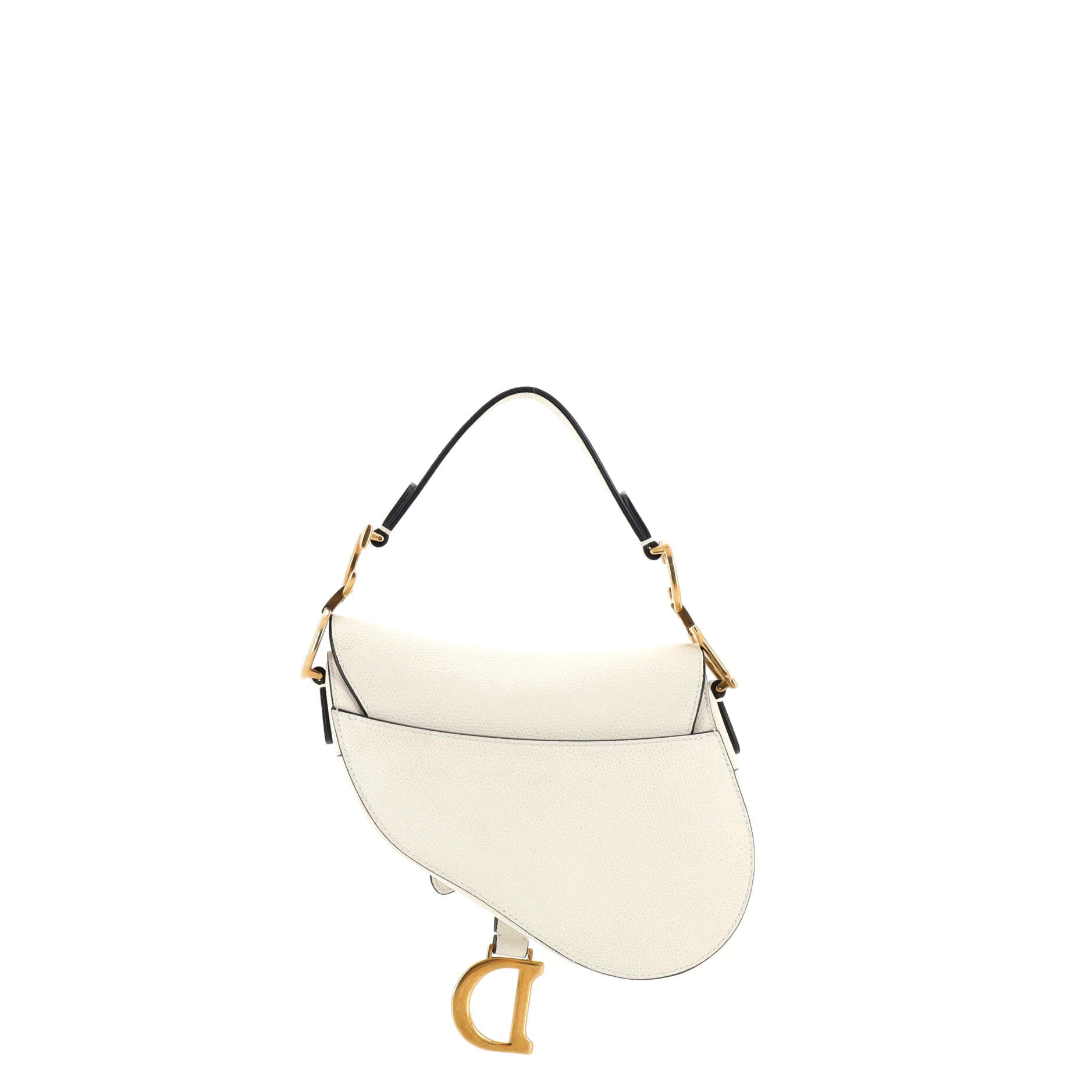 Saddle Handbag Leather Mini