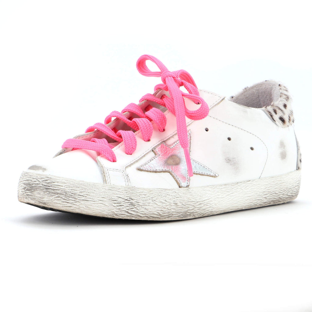Women's Superstar Sneakers Printed Pony Hair