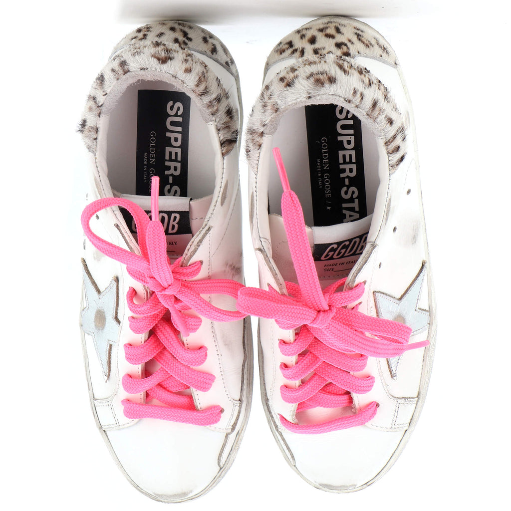 Women's Superstar Sneakers Printed Pony Hair