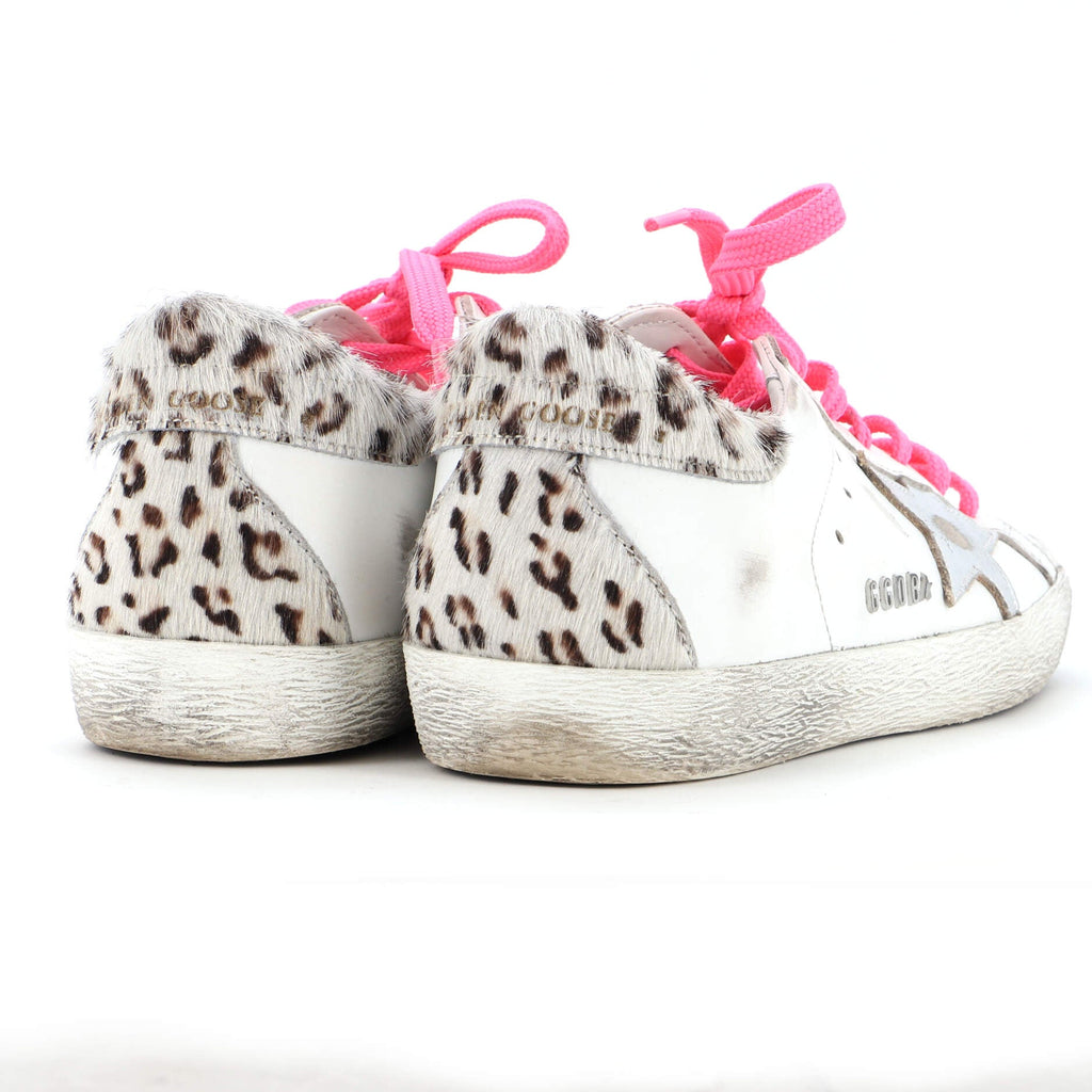 Women's Superstar Sneakers Printed Pony Hair