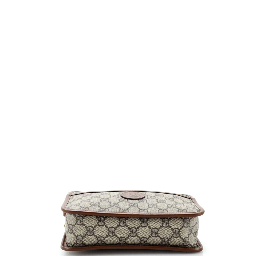 Interlocking G Patch Camera Bag GG Coated Canvas Mini