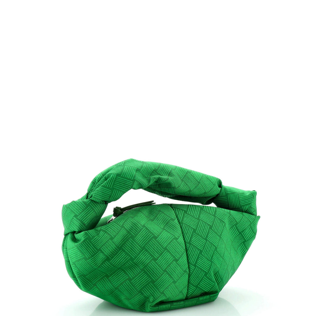 Double Knot Hobo Intrecciato Effect Jacquard Mini