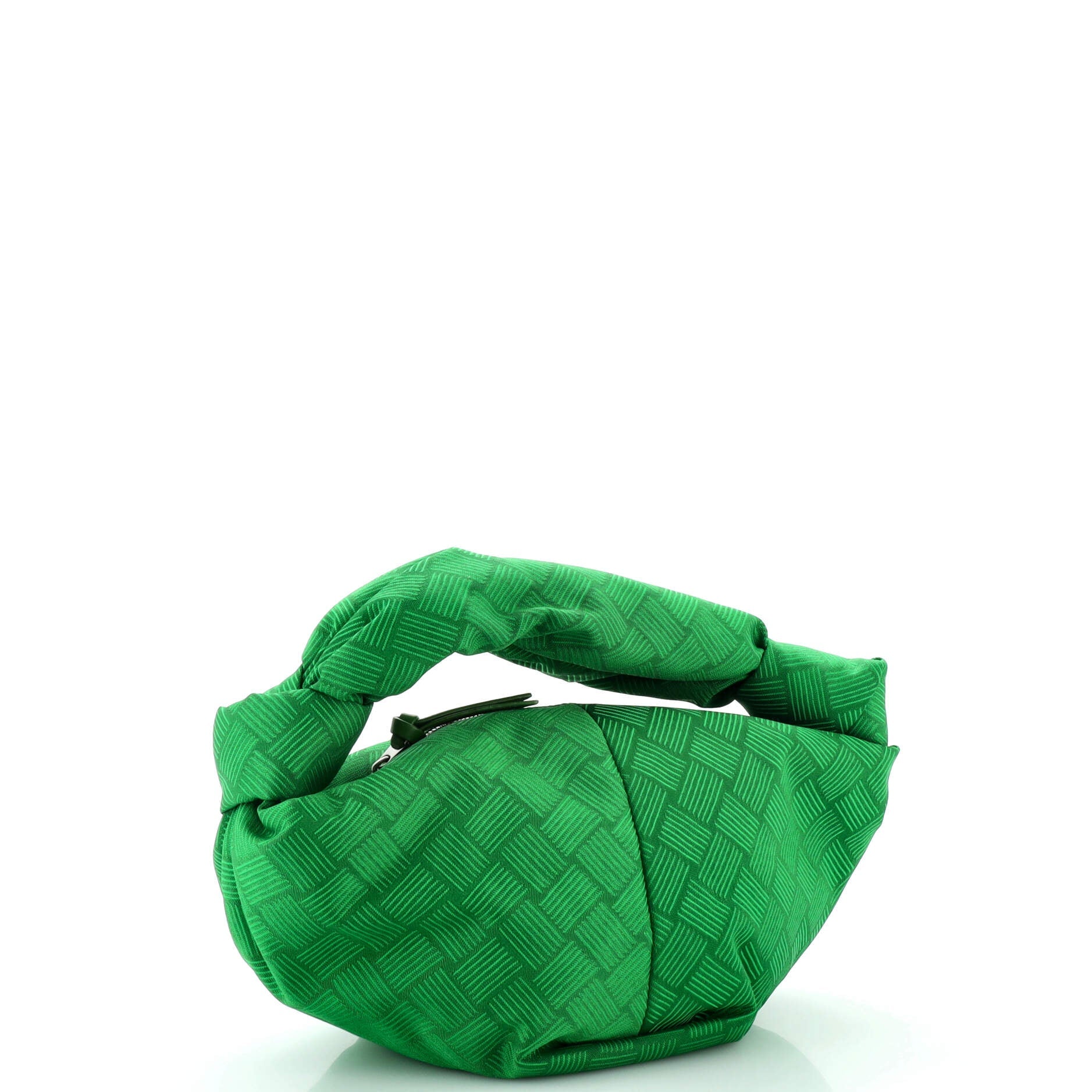 Double Knot Hobo Intrecciato Effect Jacquard Mini