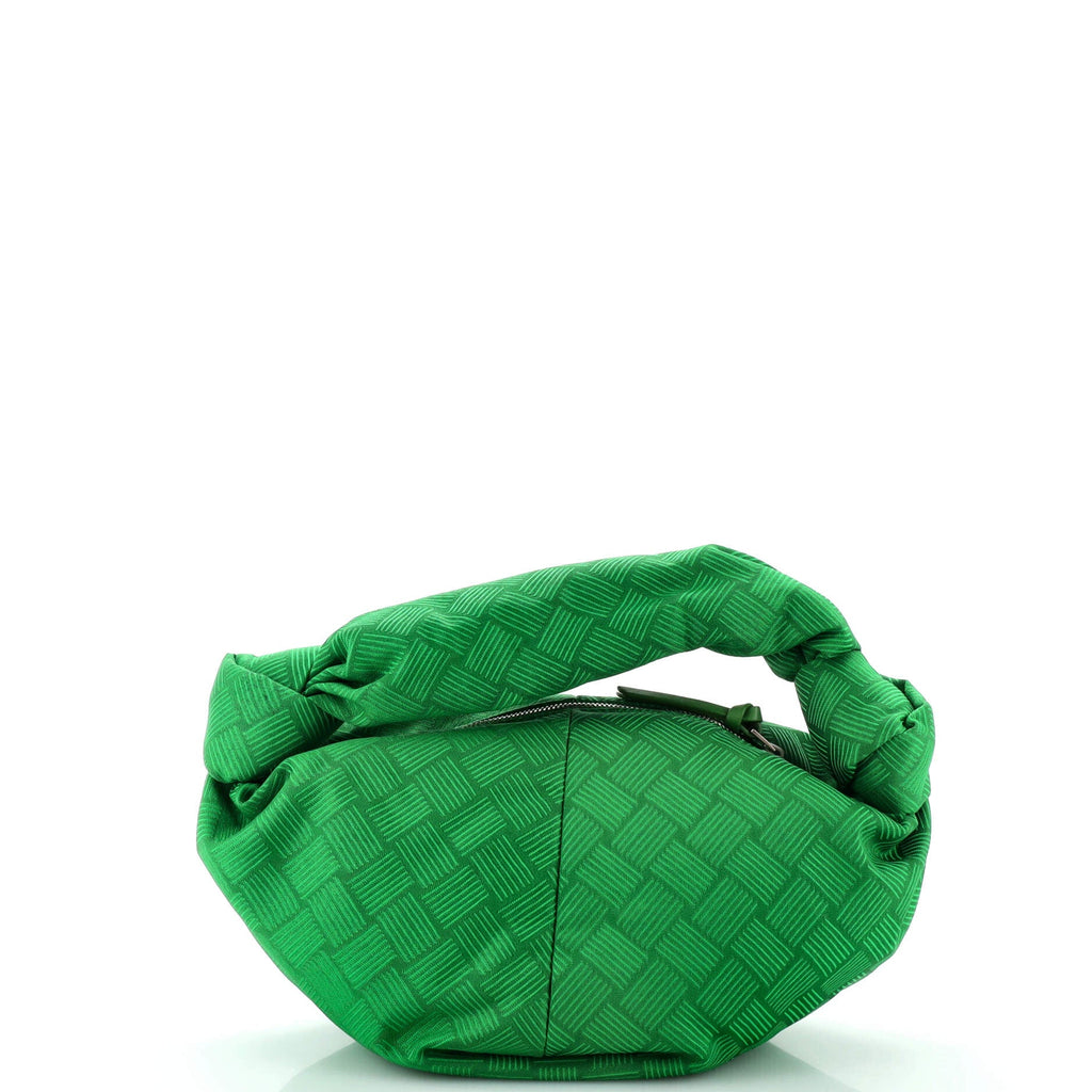 Double Knot Hobo Intrecciato Effect Jacquard Mini