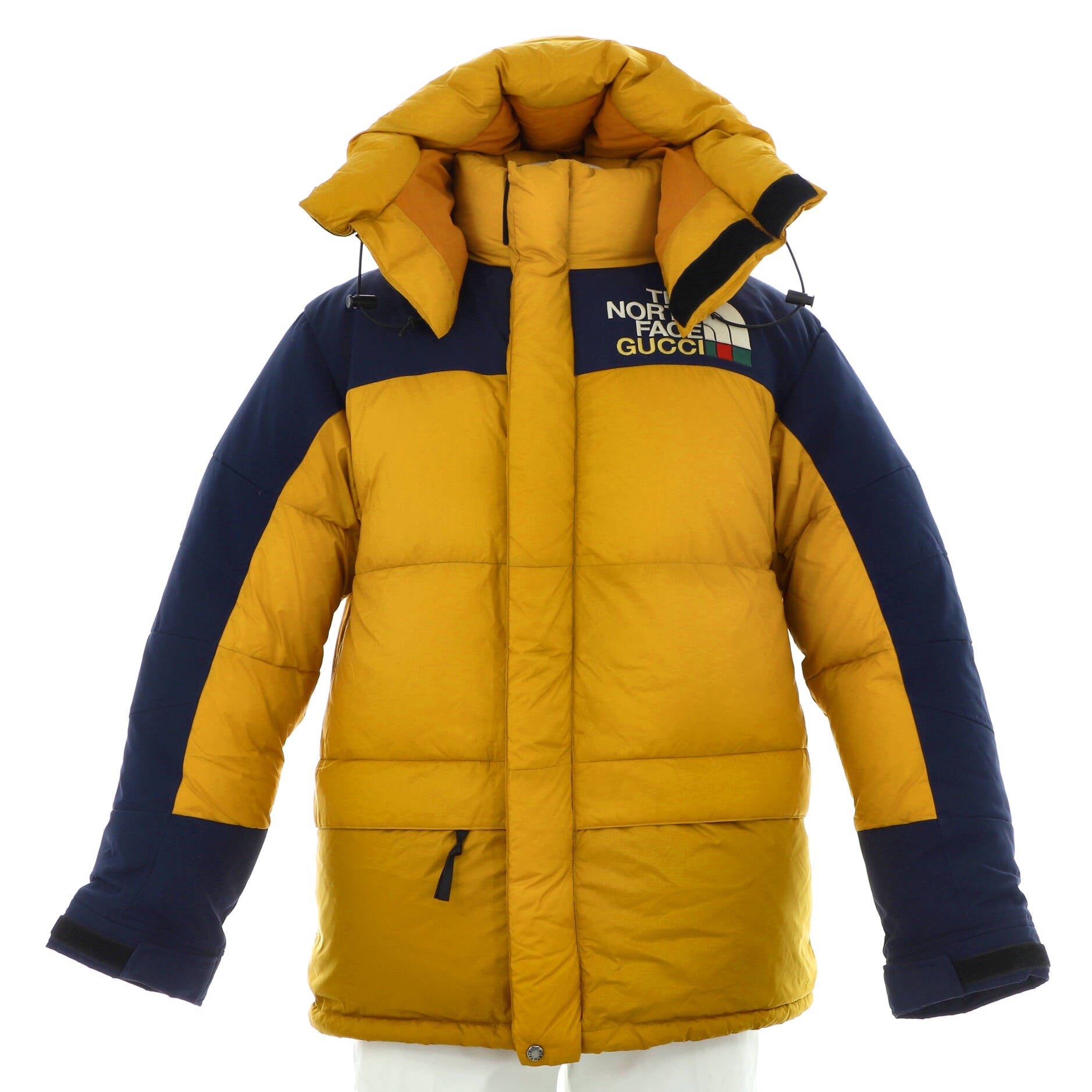 x The North Face Men's Bicolor Puffer Jacket Quilted Polyamide with Down