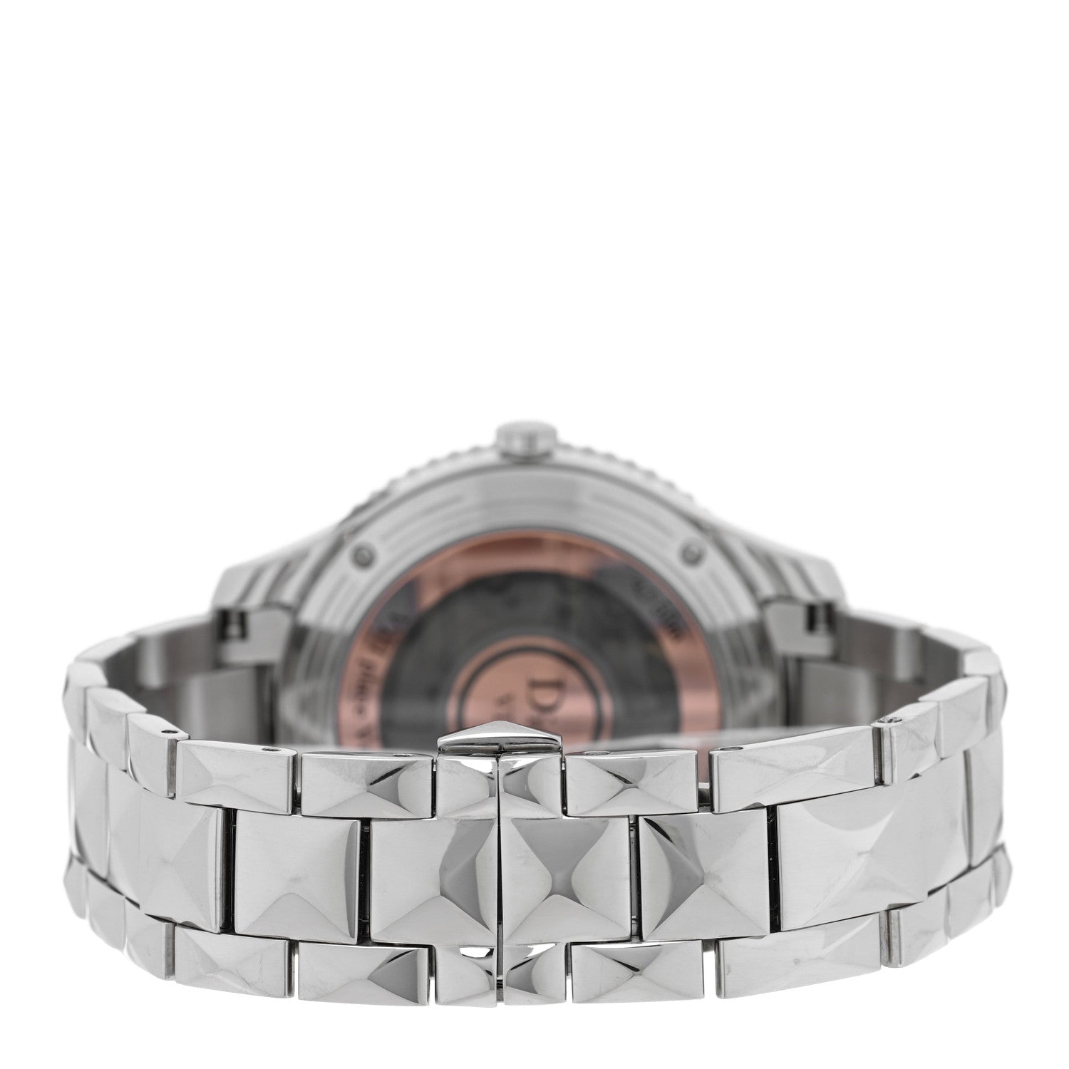 Stainless Steel Diamond Bezel 36mm Dior VIII Montaigne Automatic Watch
