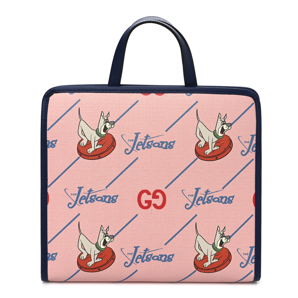 Coated Canvas The Jetsons Childrens Tote Pink Multicolor