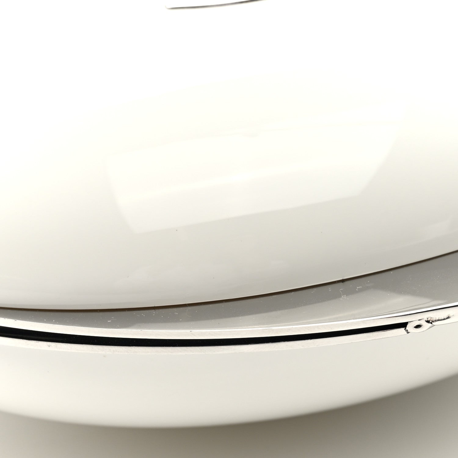 Resin CC Over The Moon Minaudiere White