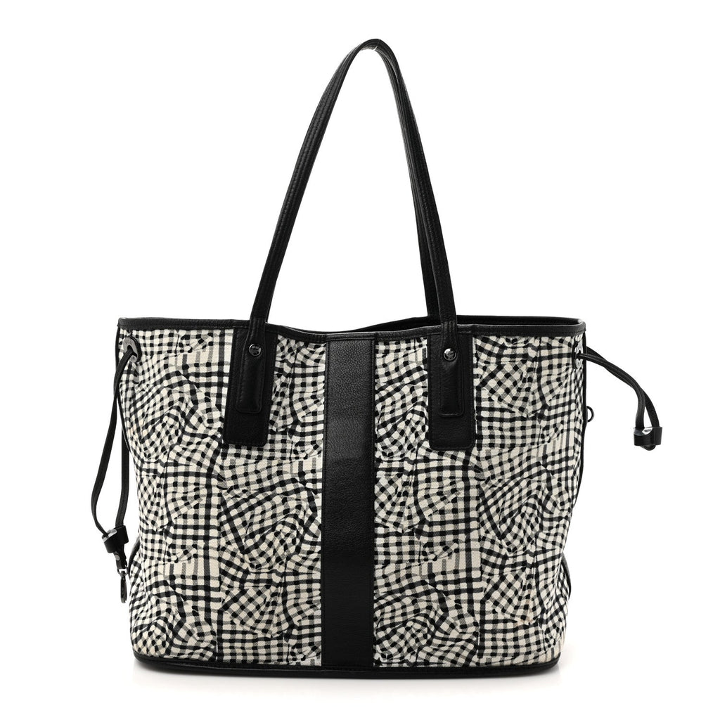 Visetos Medium Liz Reversible Shopper Tote Black