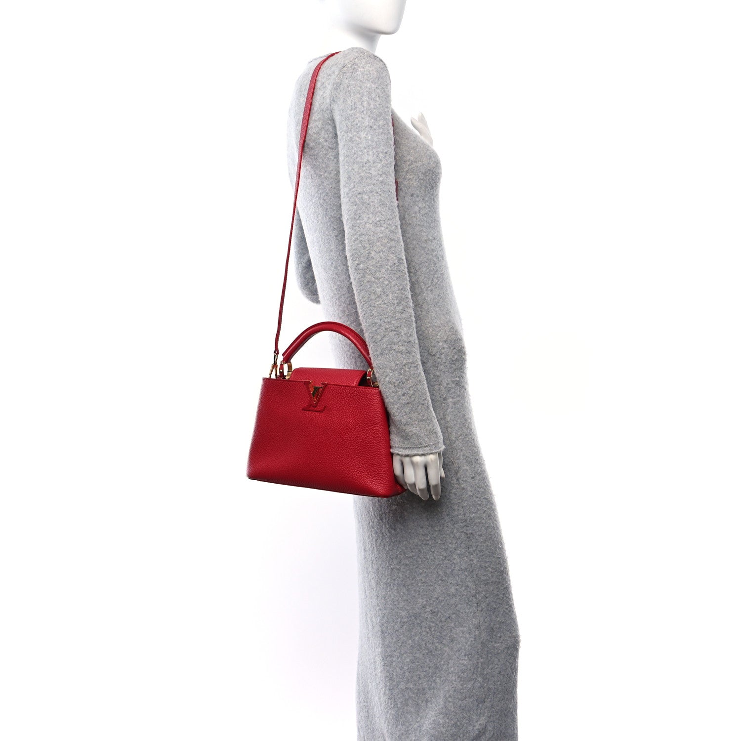 Taurillon Capucines BB Scarlet Red
