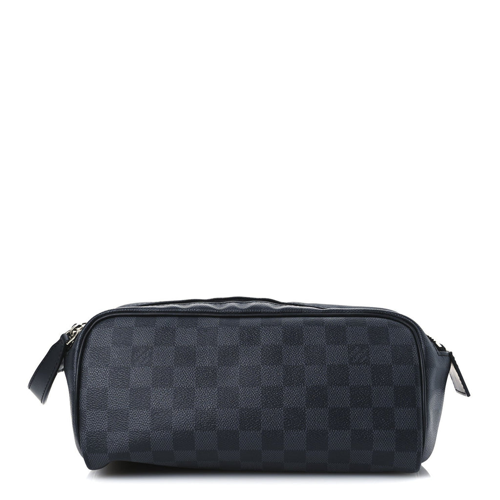 Damier Graphite Dopp Kit Toilet Pouch