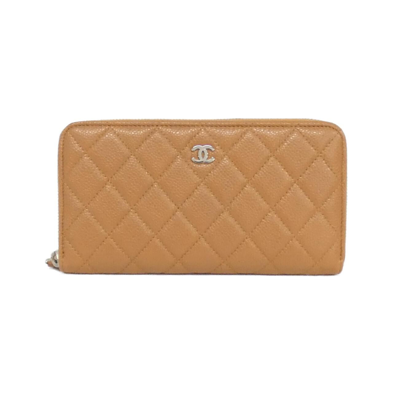 Chanel Timeless Classic Caviar Skin Long Wallet