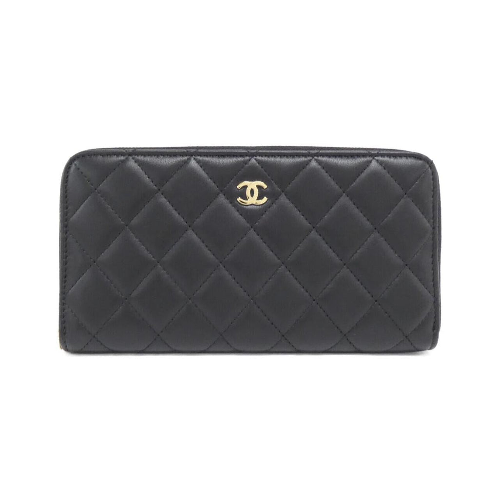 Chanel Timeless Classic Line Lambskin Long Wallet