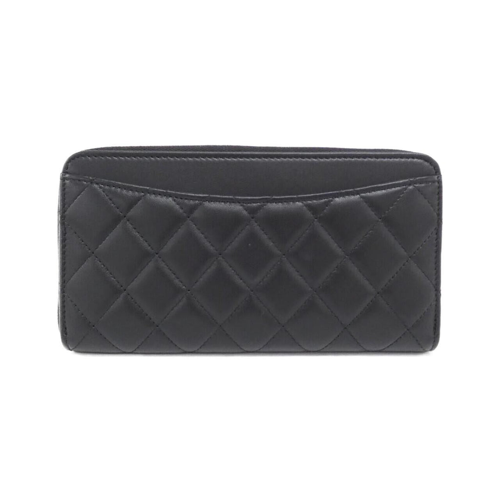 Chanel Timeless Classic Line Lambskin Long Wallet