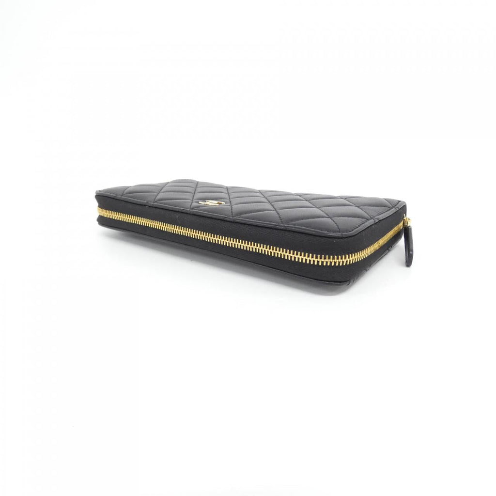 Chanel Timeless Classic Line Lambskin Long Wallet