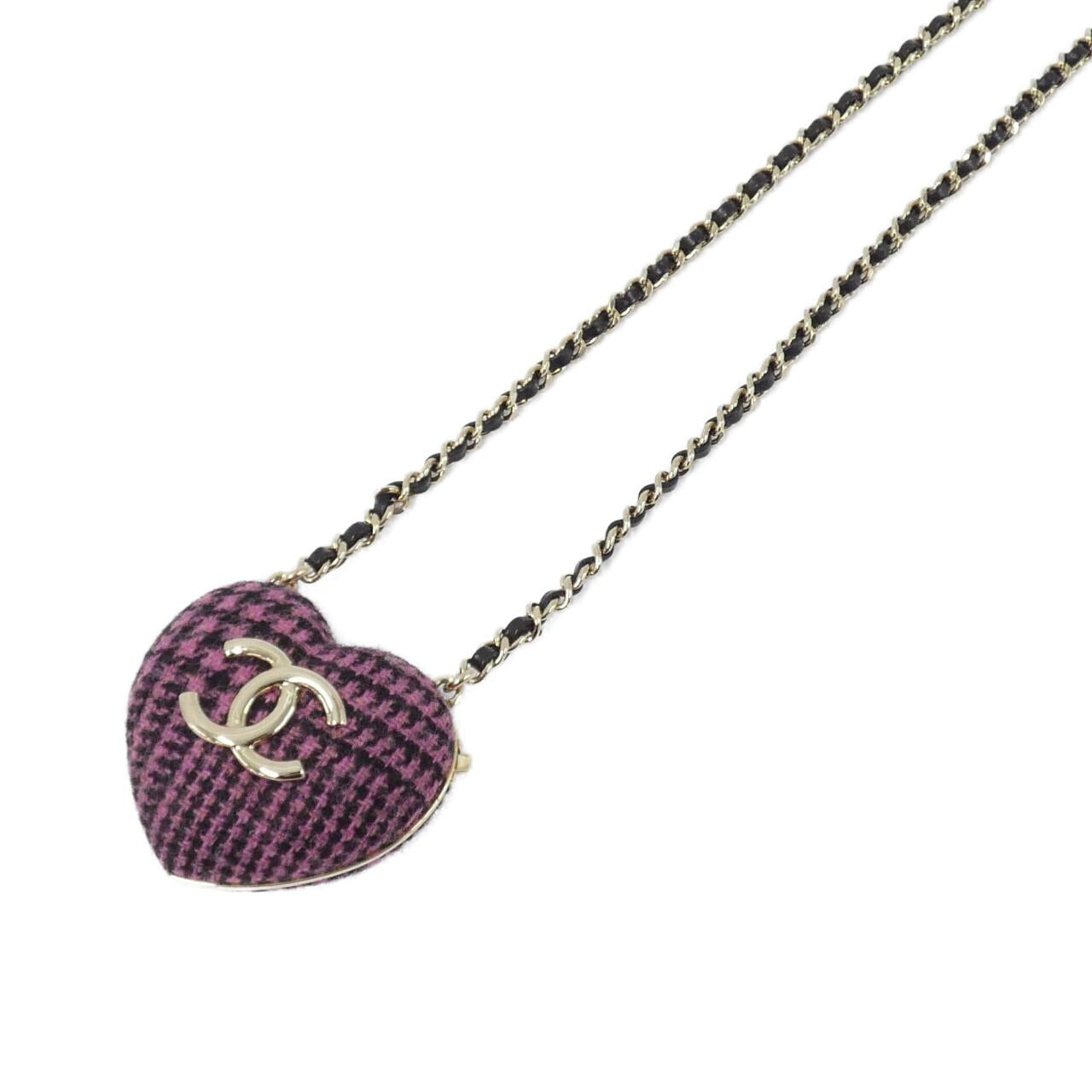 Chanel AB9485 Tweed Necklace