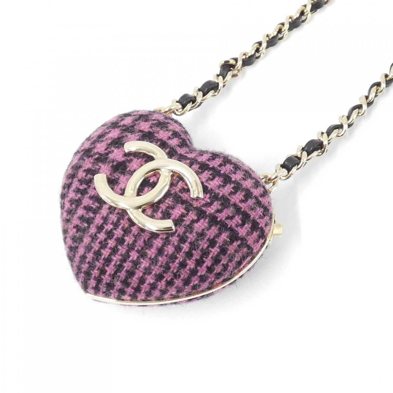 Chanel AB9485 Tweed Necklace