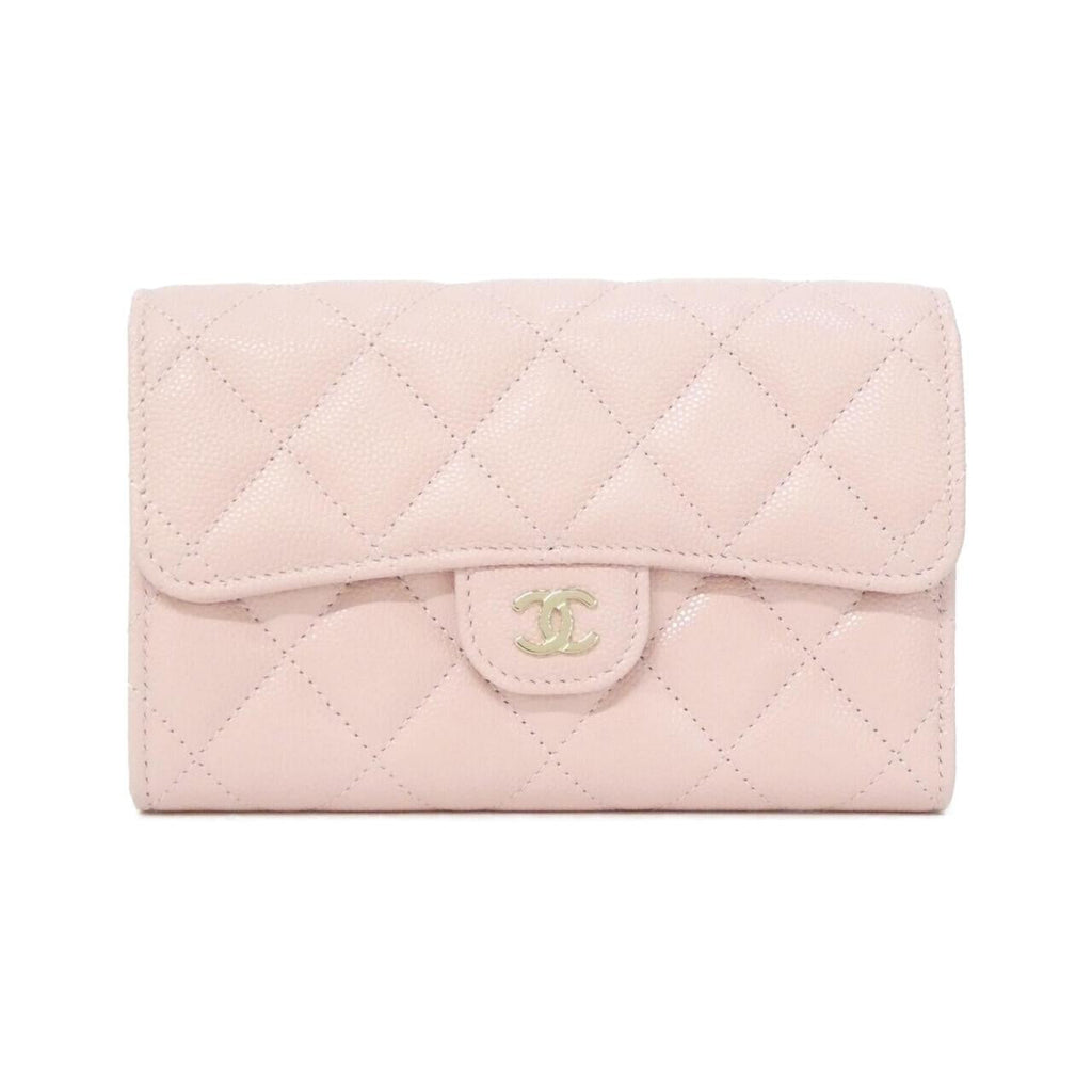 Chanel Timeless Classic Caviar Skin Wallet