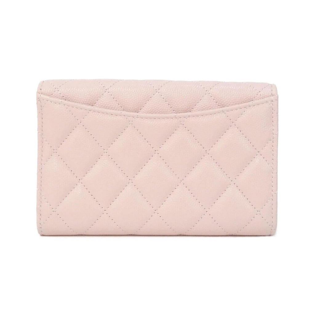 Chanel Timeless Classic Caviar Skin Wallet