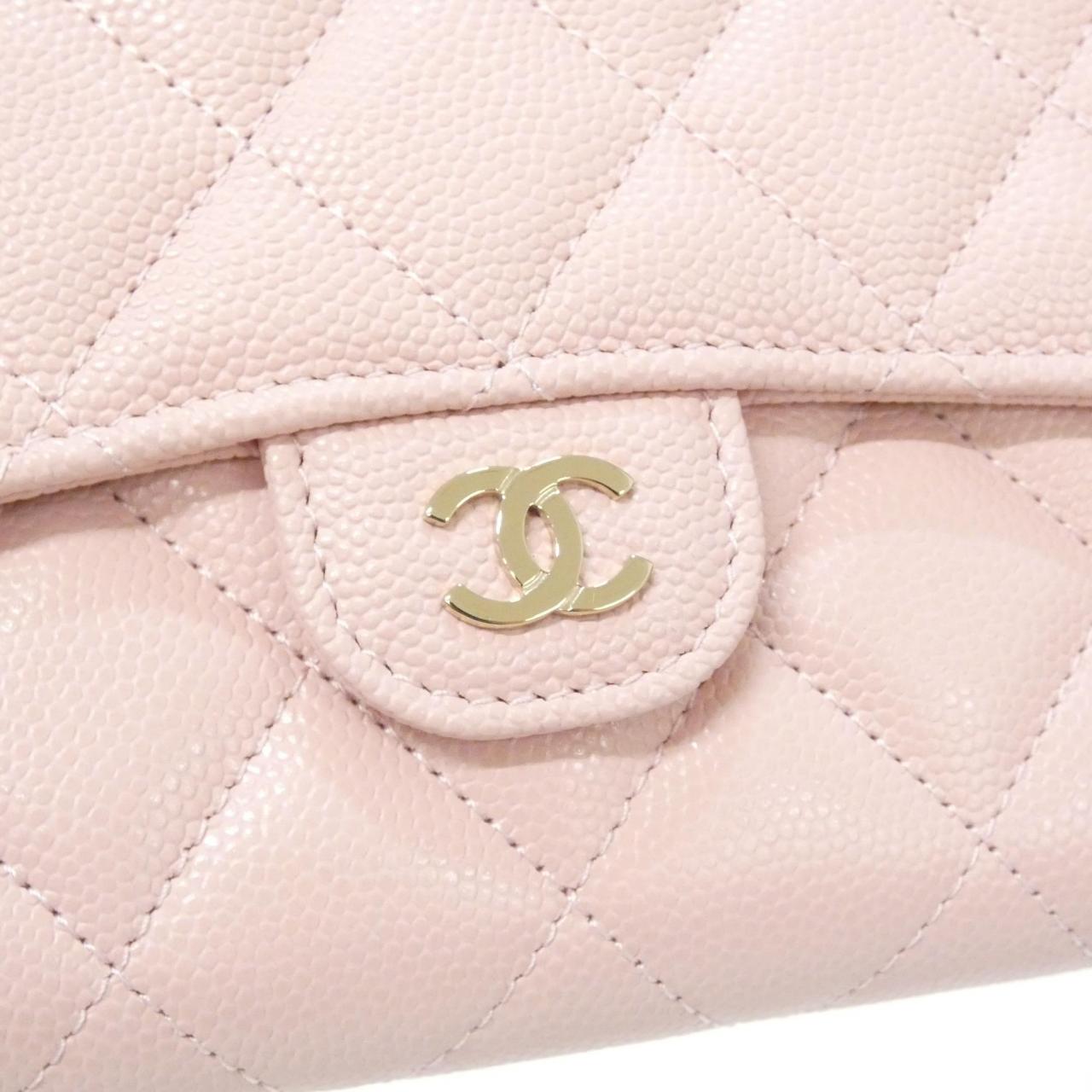 Chanel Timeless Classic Caviar Skin Wallet