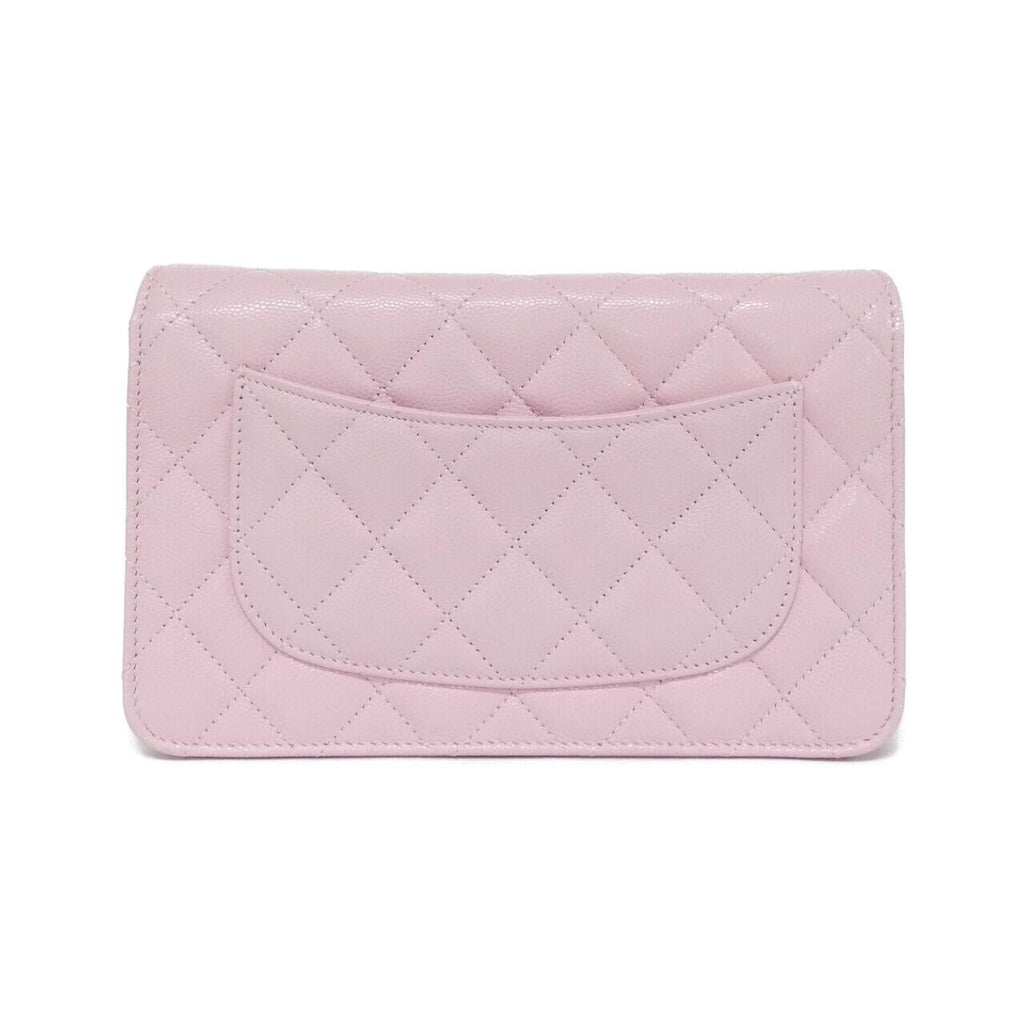 Chanel AP3516 Caviar Skin Wallet on Chain