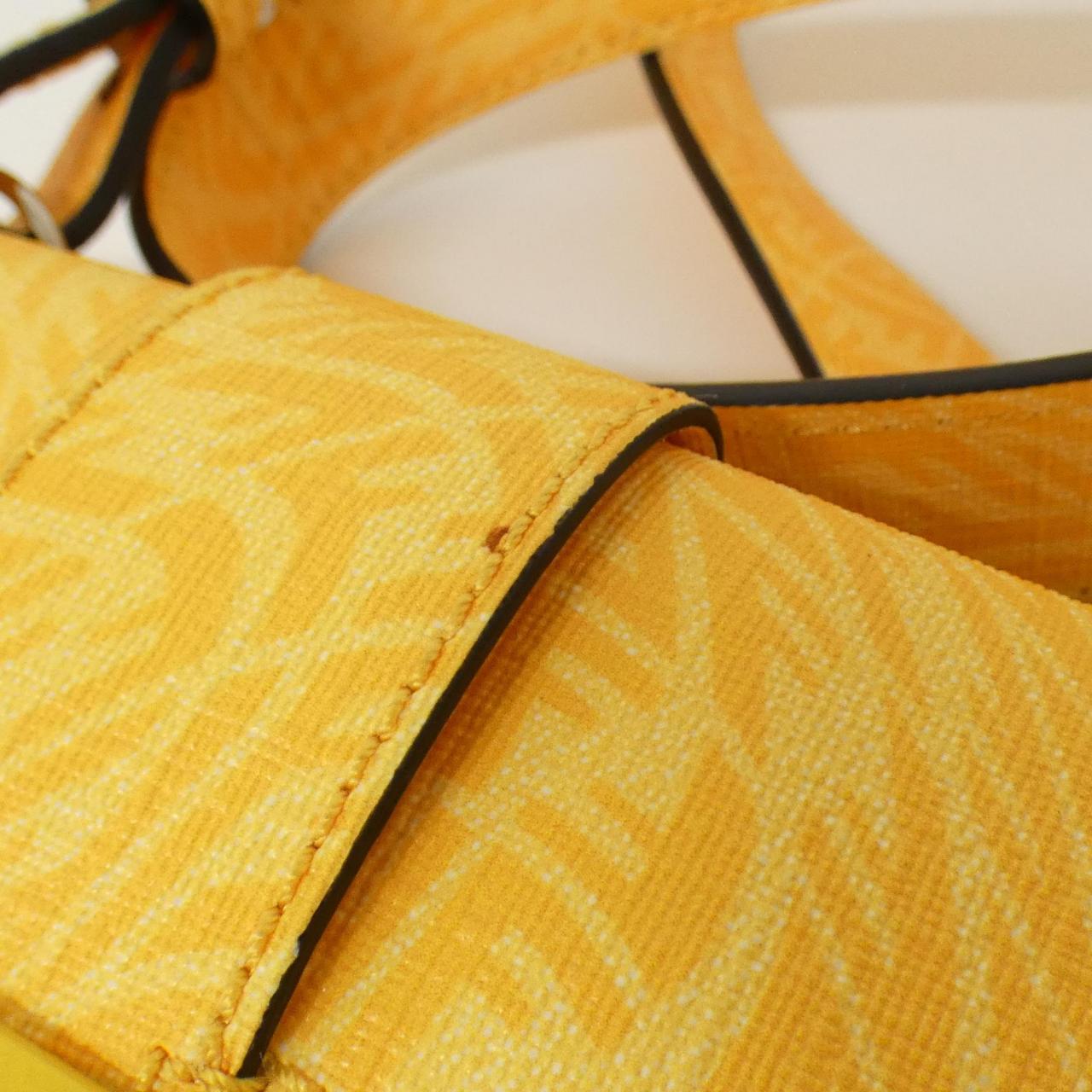 Fendi Baguette Coated Canvas Shoulder Bag