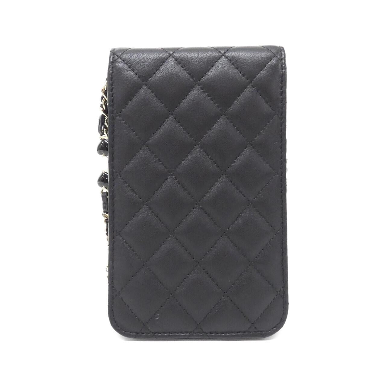 Chanel AP3228 Satin Finish Lambskin Phone Case