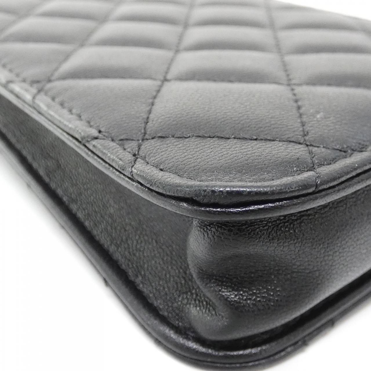 Chanel AP3228 Satin Finish Lambskin Phone Case