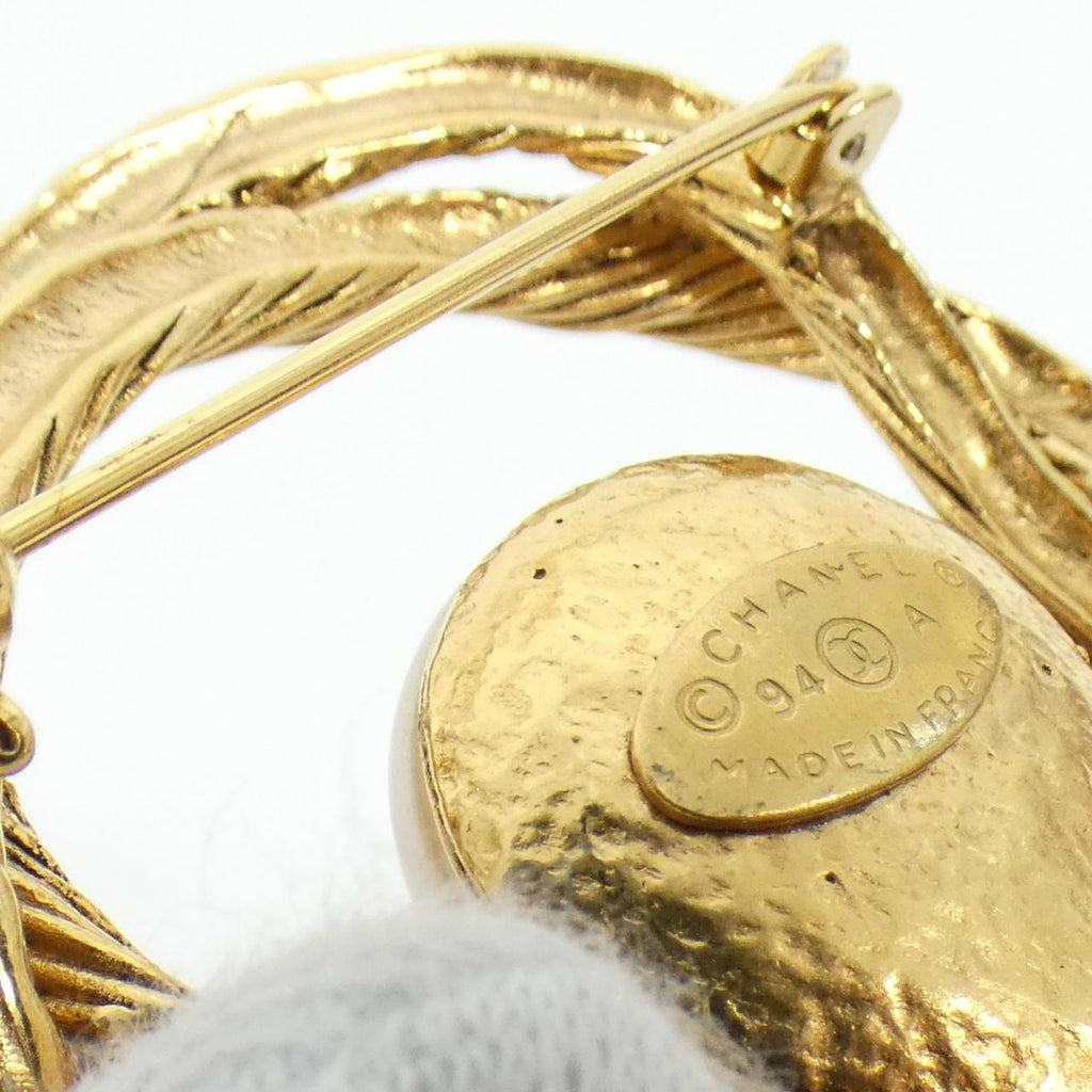 Chanel Faux Pearl Brooch