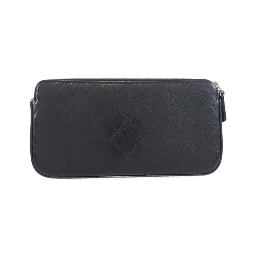 Chanel AP0998 Calfskin Chain Wallet