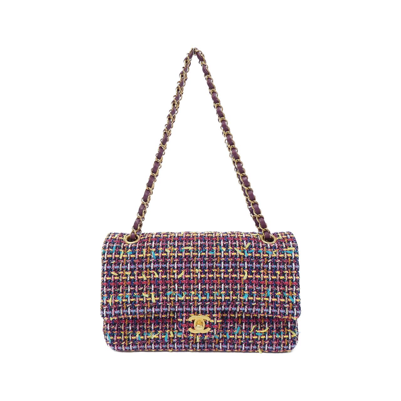 Chanel 1112 Tweed Shoulder Bag