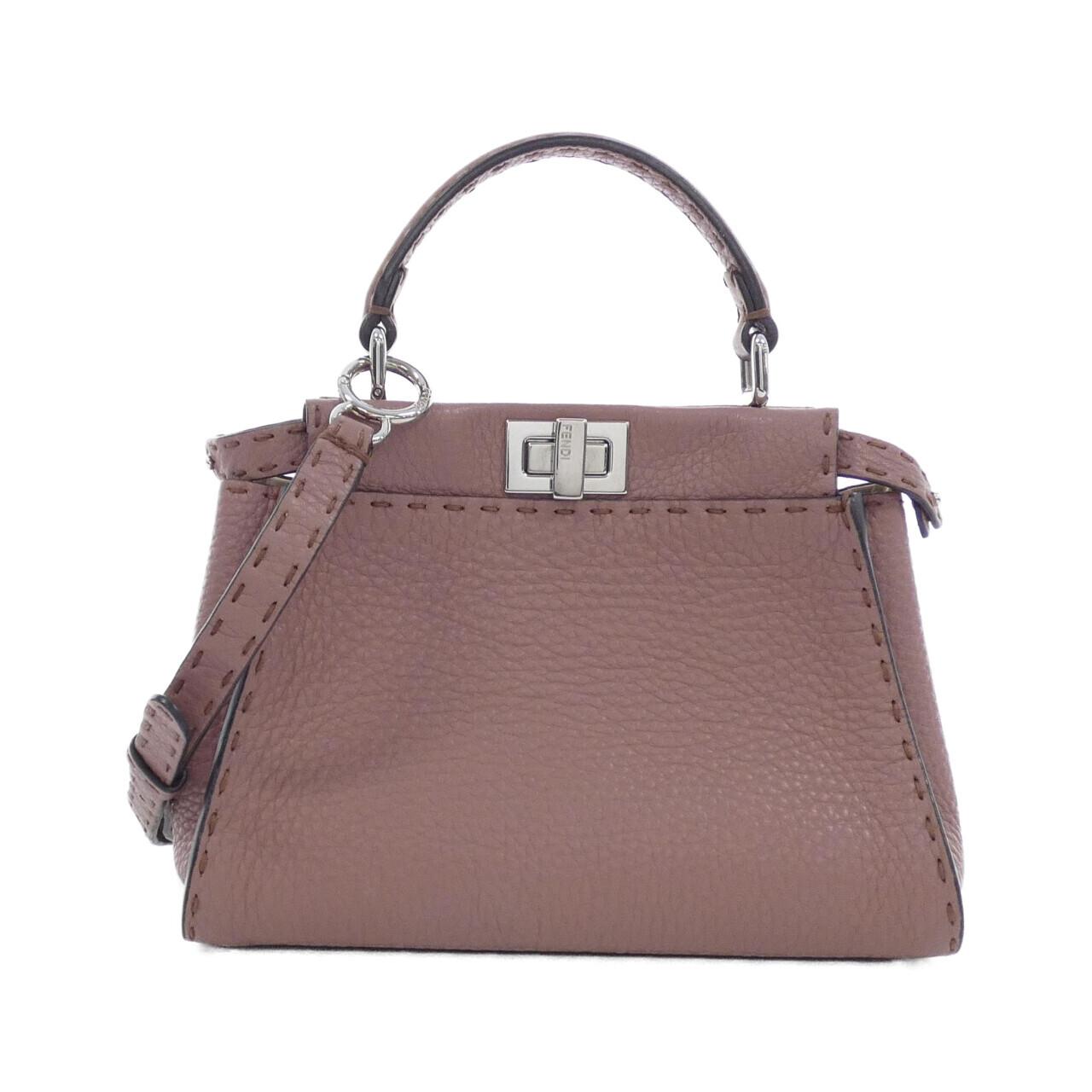 Fendi SELLERIA Peekaboo Mini Calf Bag