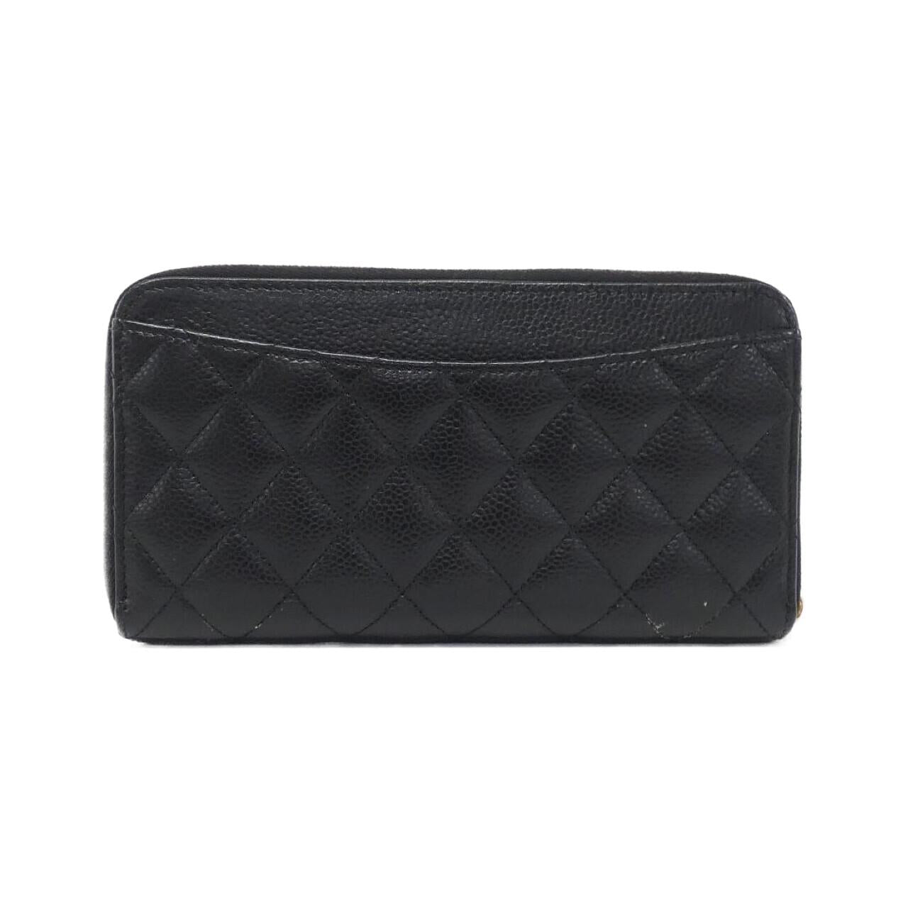 Chanel Timeless Classic Caviar Skin Long Wallet