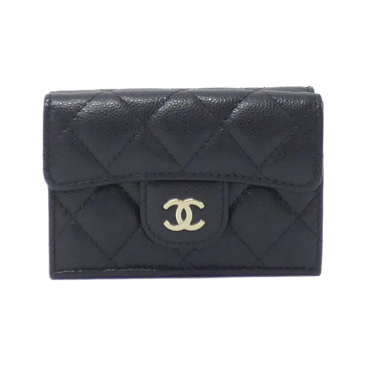 Chanel Timeless Classic Caviar Skin Wallet