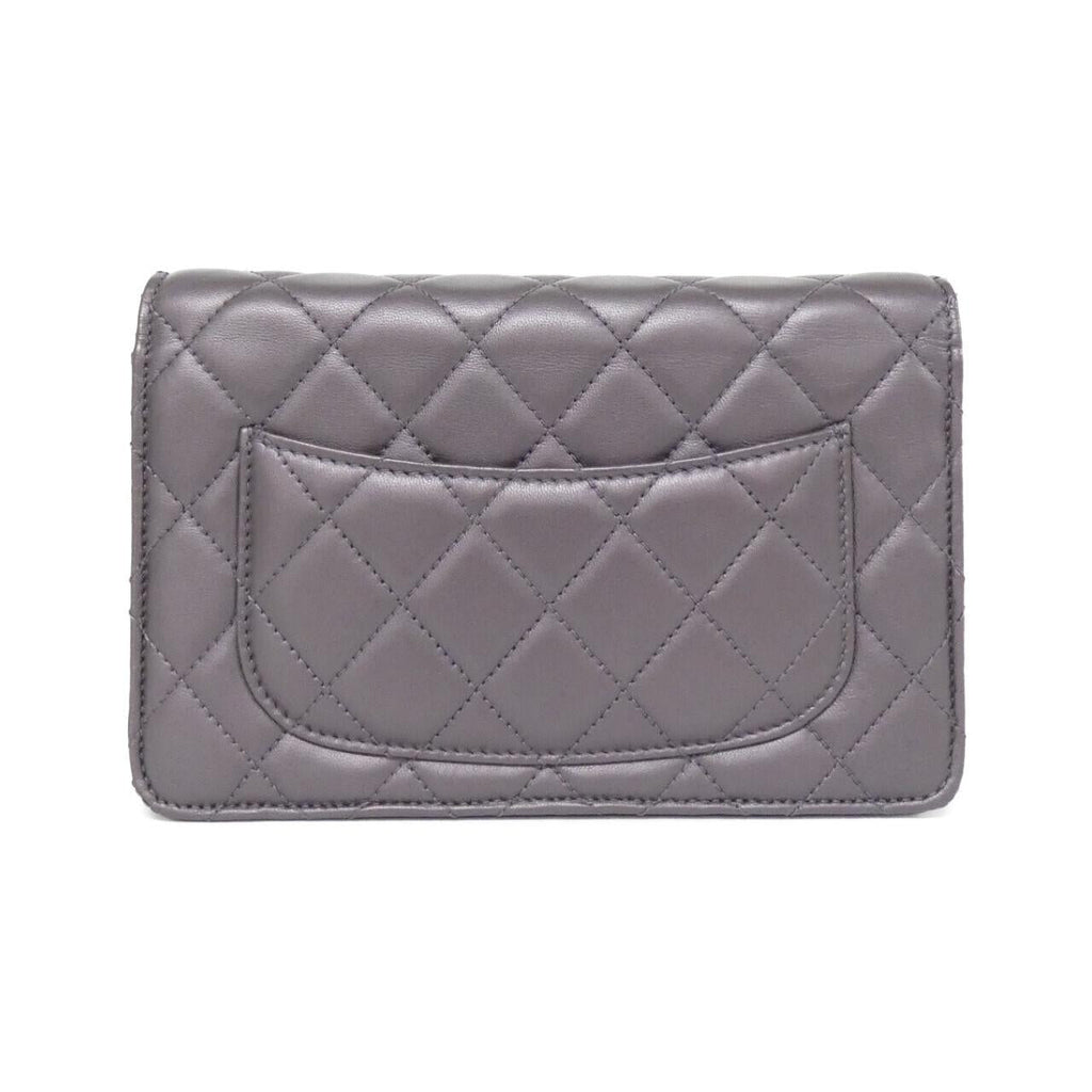 Chanel Timeless Classic Line Lambskin Chain Wallet