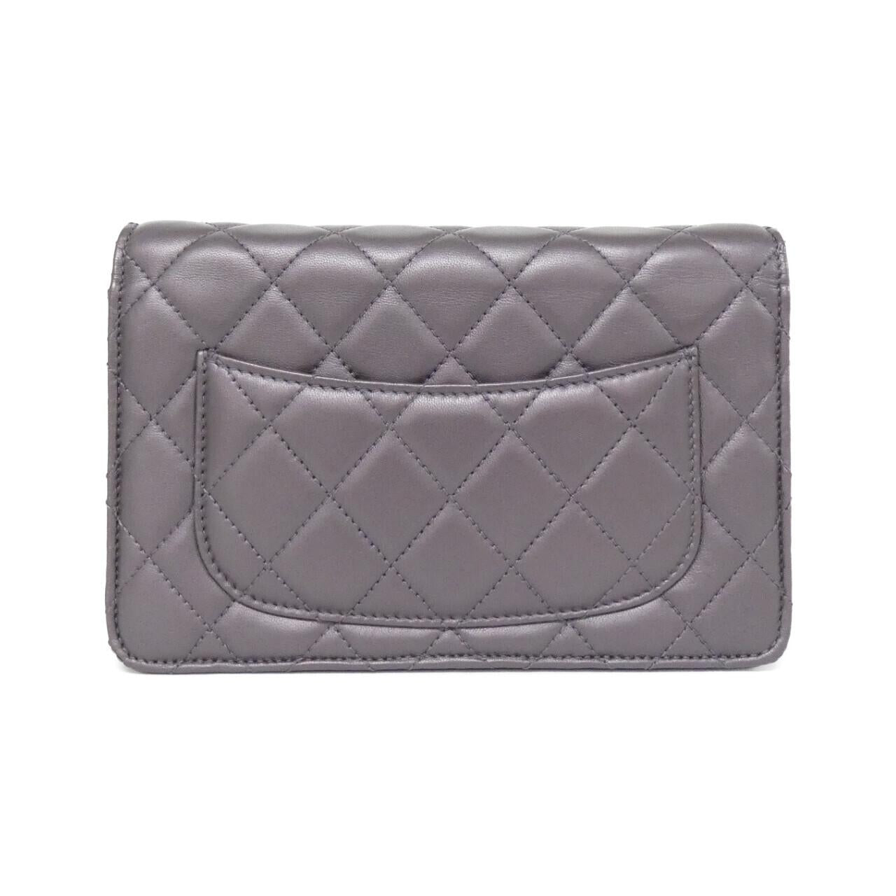 Chanel Timeless Classic Line Lambskin Chain Wallet