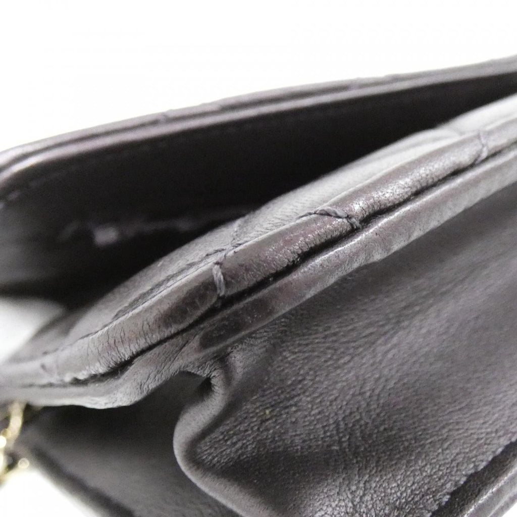 Chanel Timeless Classic Line Lambskin Chain Wallet