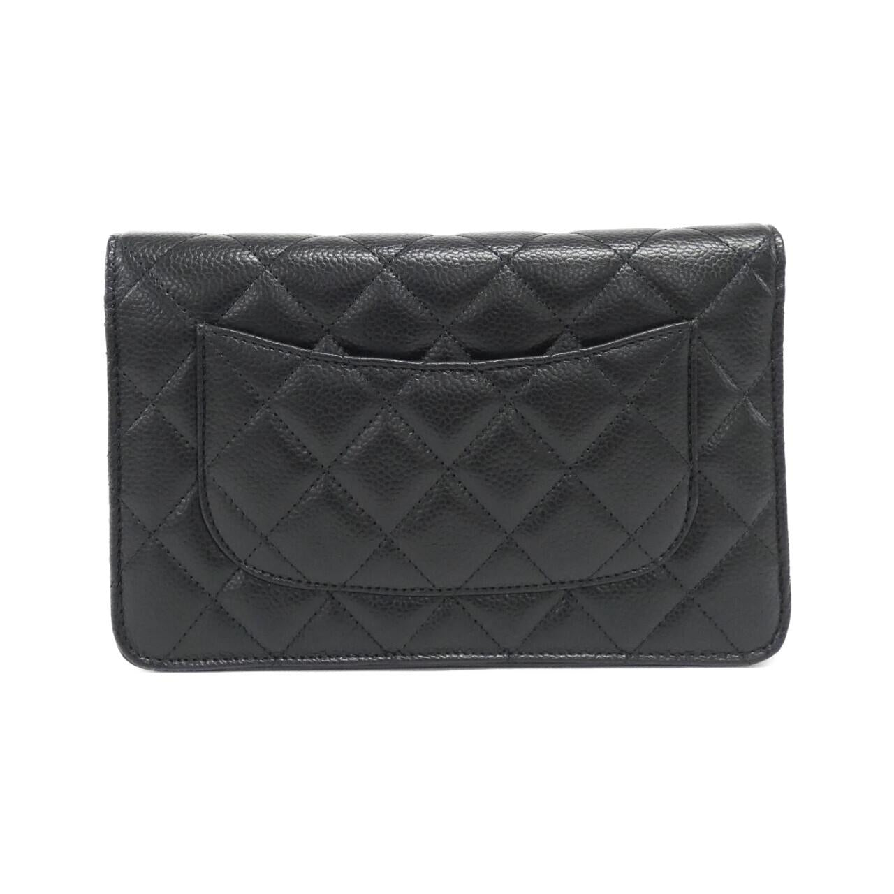 Chanel Timeless Classic Caviar Skin Wallet on Chain