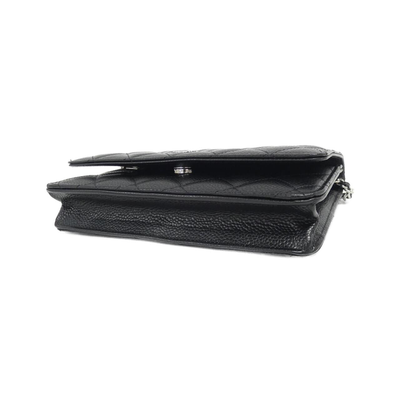 Chanel Timeless Classic Caviar Skin Wallet on Chain