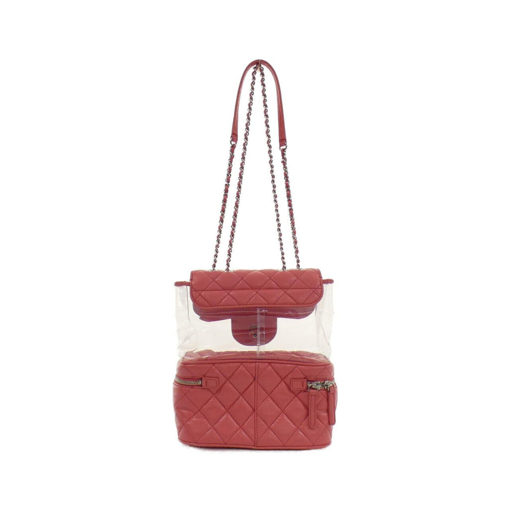 Chanel Calfskin PVC Shoulder Bag