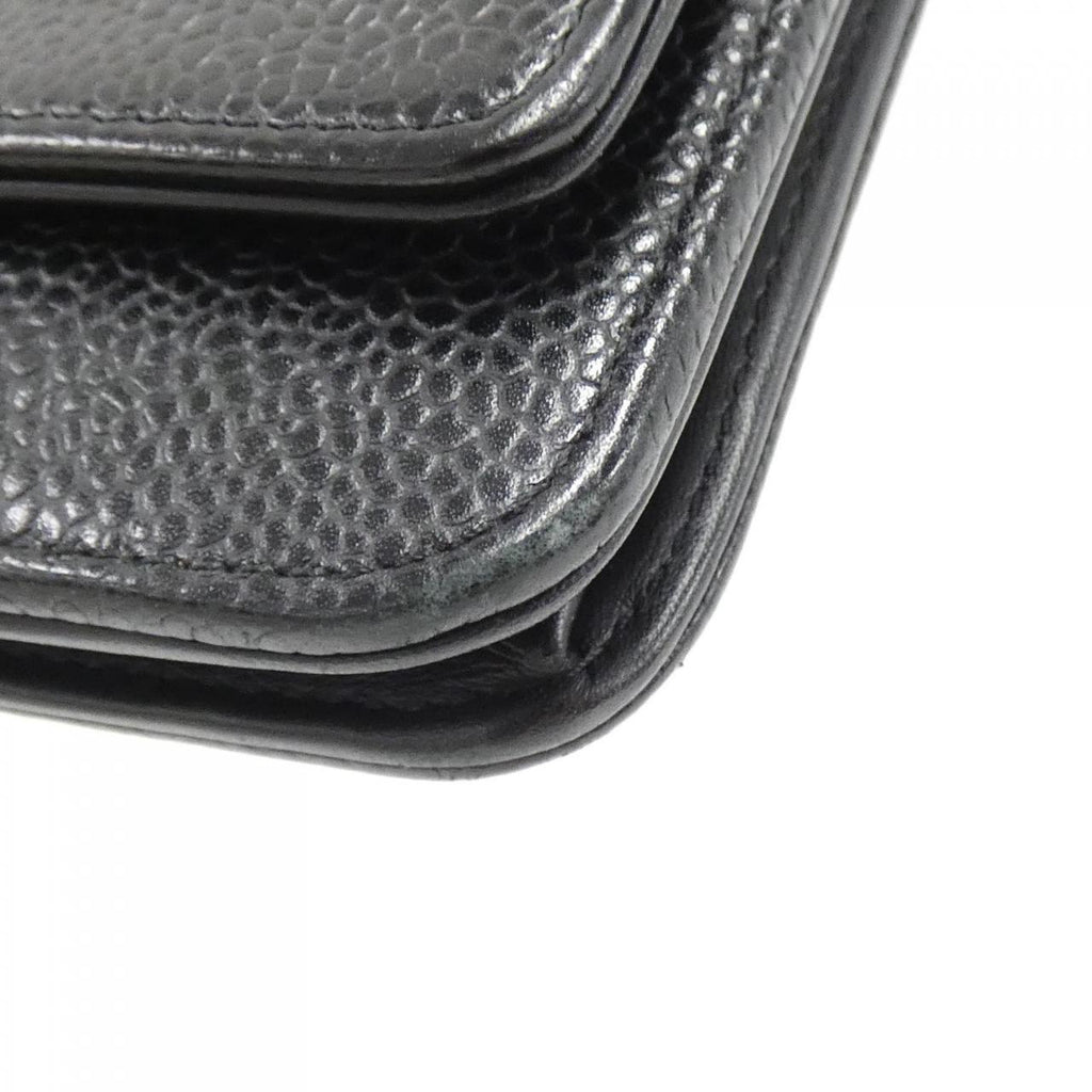 Chanel Timeless CC Line Caviar Skin Wallet