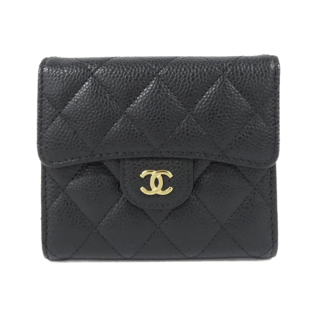 Chanel Timeless Classic Caviar Skin Wallet