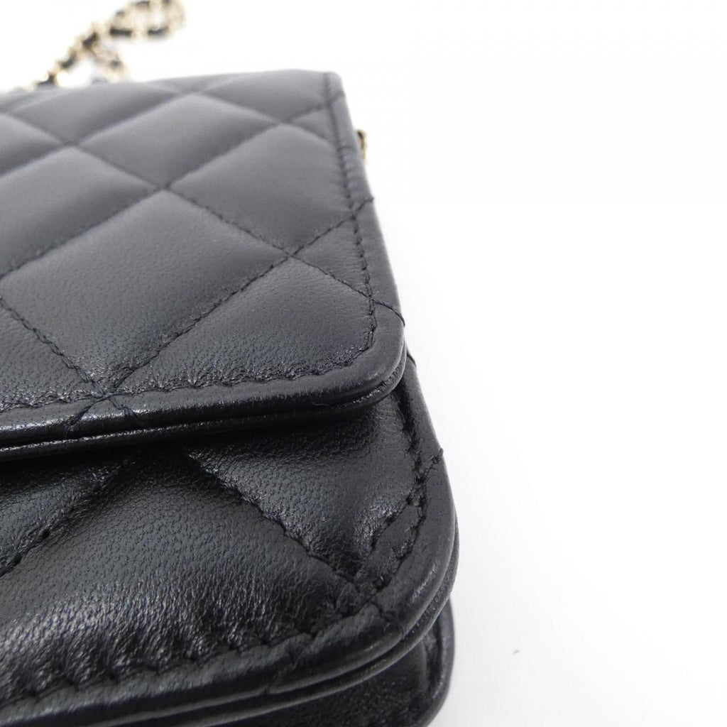 Chanel AP3807 Lambskin Chain Wallet