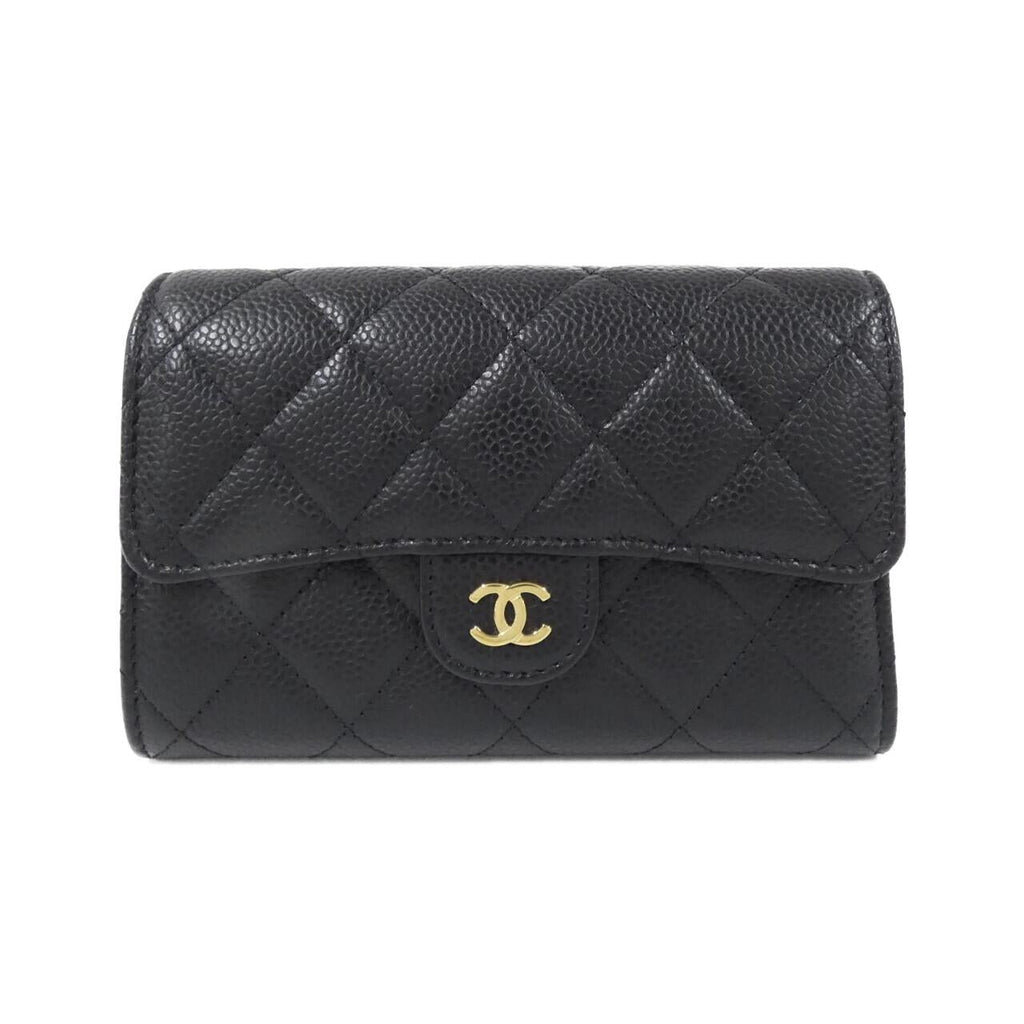 Chanel Timeless Classic Caviar Skin Wallet
