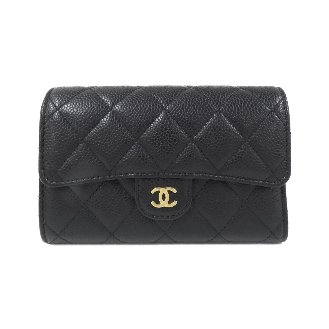 Chanel Timeless Classic Caviar Skin Wallet